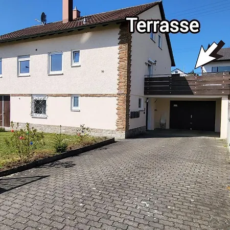 Dg-ferienwohnung Naehe Legoland, Mit Grosser Terrasse Apartamento Sontheim an der Brenz